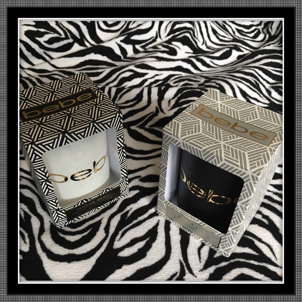 New! 💋 2 BeBE CANDLES